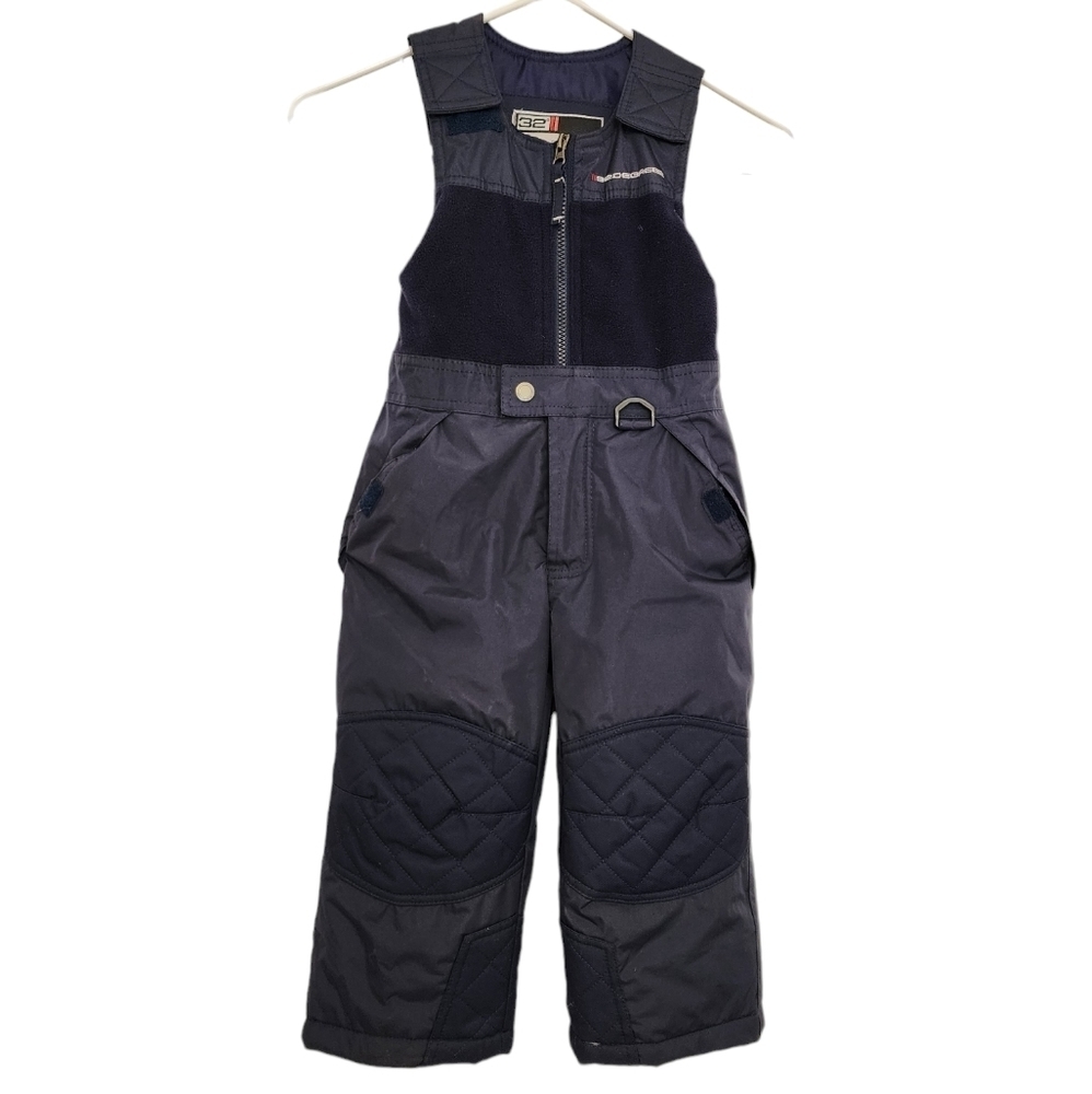 32° Weatherproof Blue Zip Off Snowboarding Insulated Overall Kids Bid Size 3T